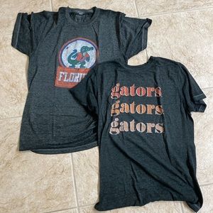 TWO Florida Gators shirts. Medium.